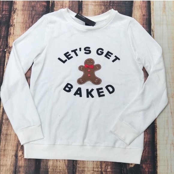 << Funny Gingerbread Man Christmas Sweater >> - Picture 3 of 7